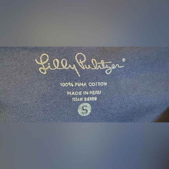 Lilly Pulitzer 3/4 Sleeve Blair Jersey Shift Dress w Soutache Appliqué - Picture 10 of 10